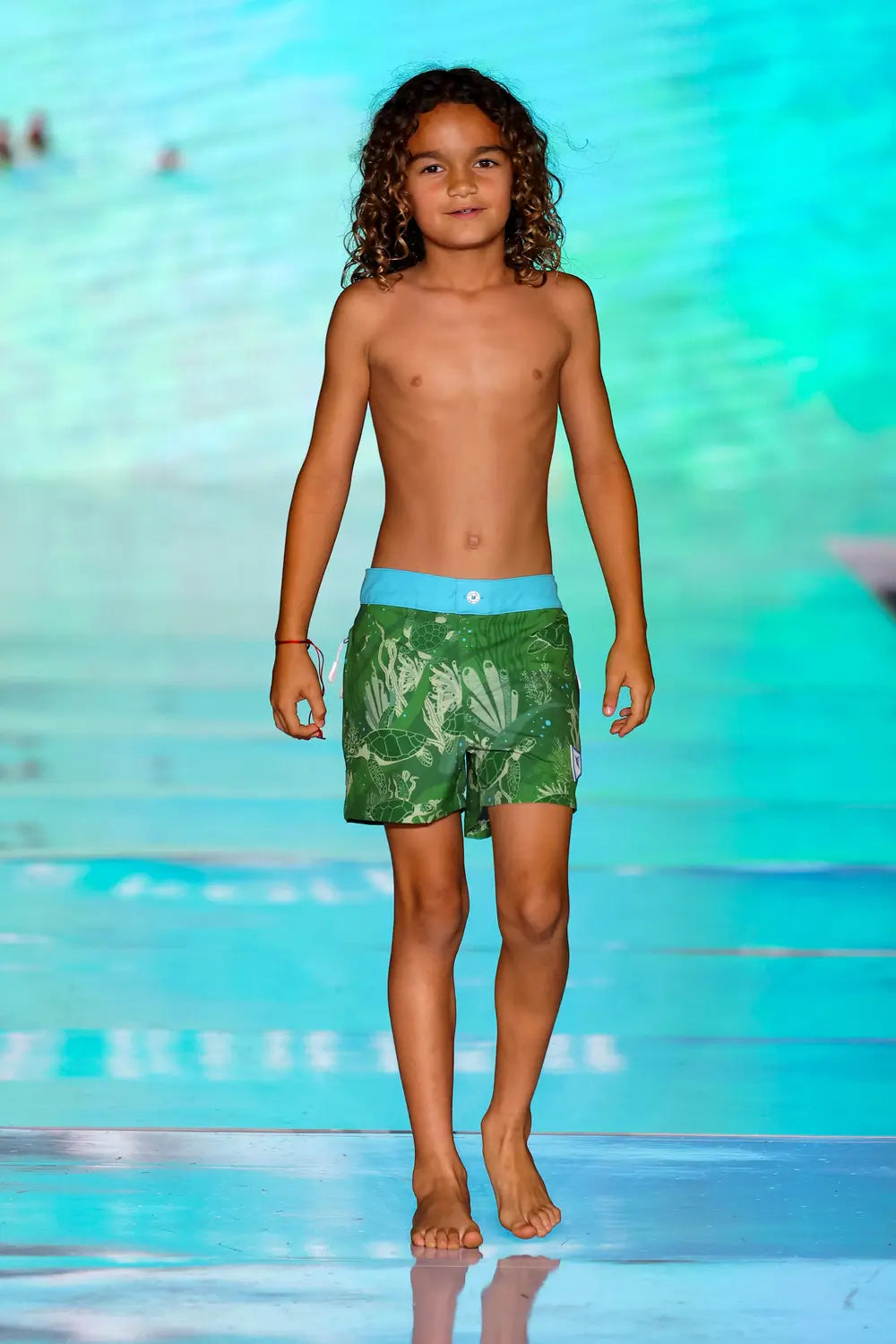 Kids Matching Swim Trunks | La Tortuga