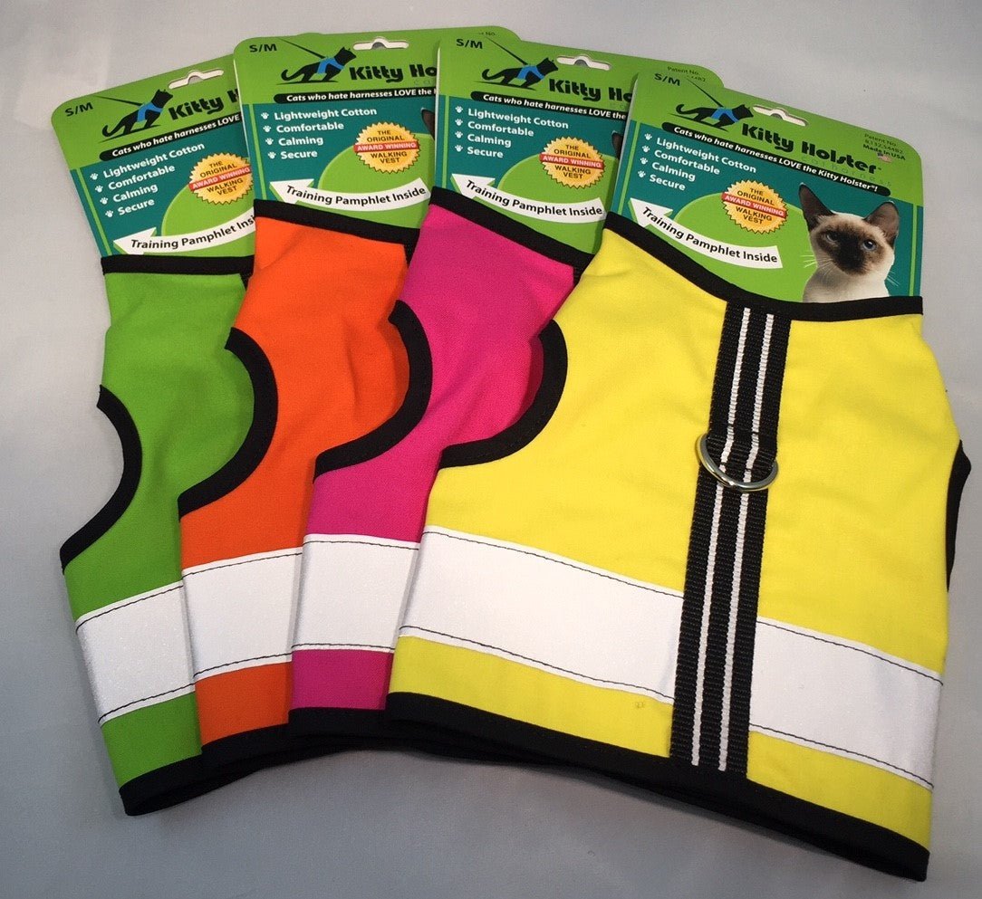 Kitty Holster Reflective Safety Harness (Made in USA)