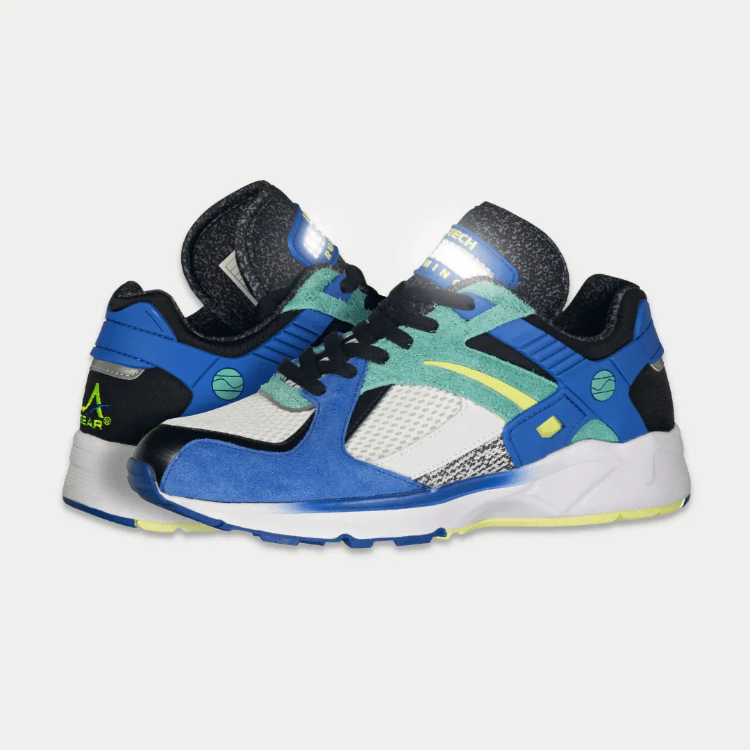 LA Gear Men's Catapult Light-Up Lowtop | Blue x Green - Triathlete Store