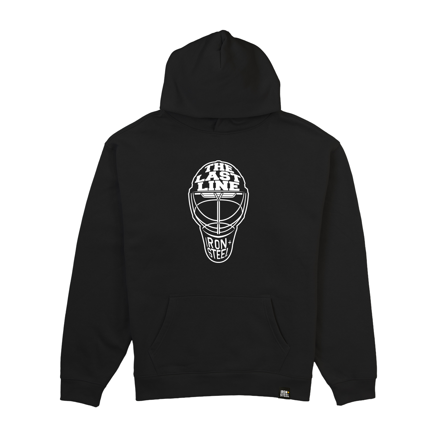Last Line Goalie Helmet Hockey Midweight Hoodie