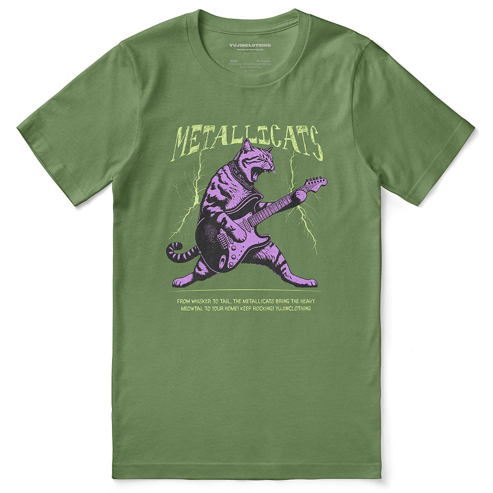 Metallicats Cat T-Shirt