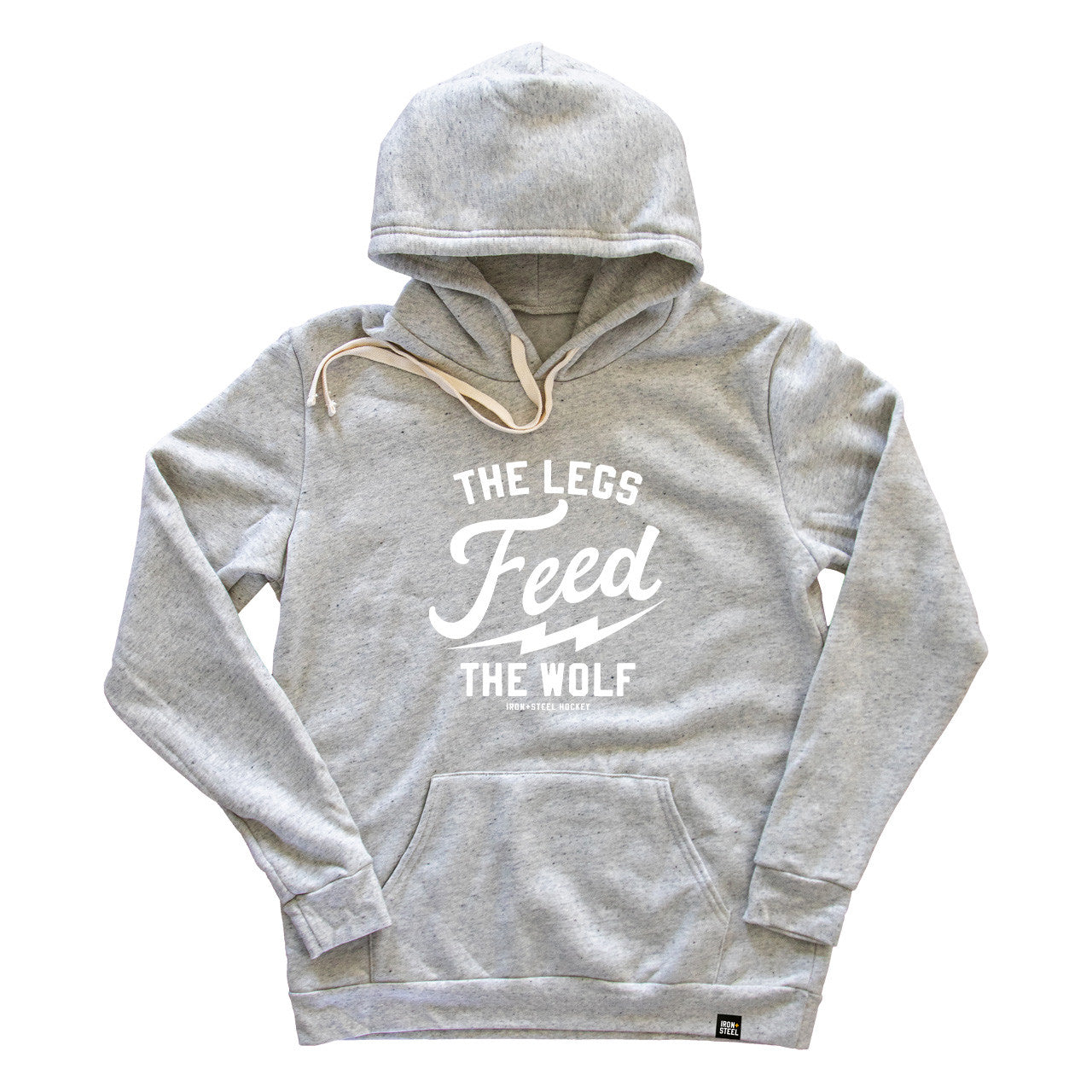 Legs Feed The Wolf Hockey Midweight Hoodie