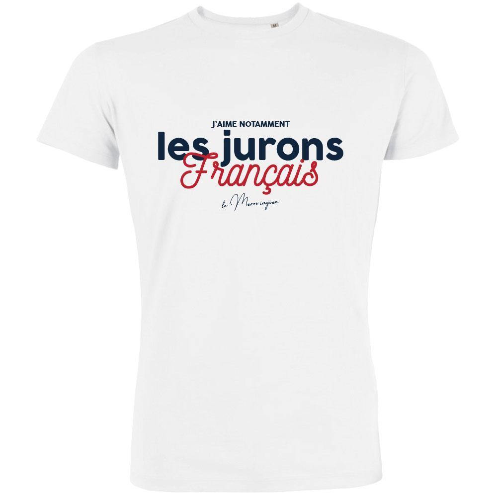 Les Jurons Français Men's Organic Tee (Navy)