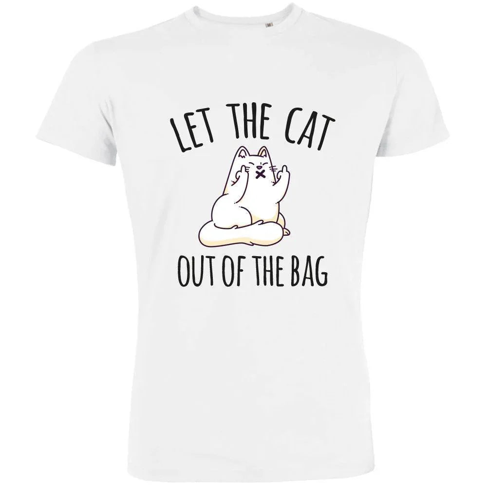 Let The Cat Out Of The Bag Men's Organic Tee