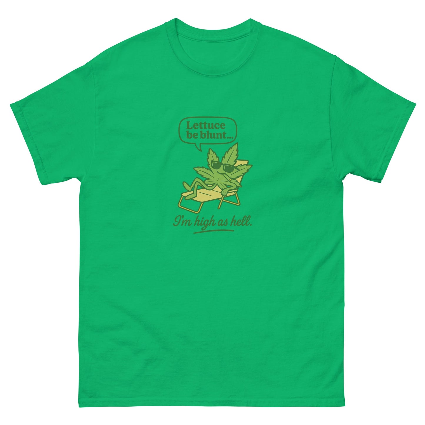 Lets Be Blunt Unisex classic tee