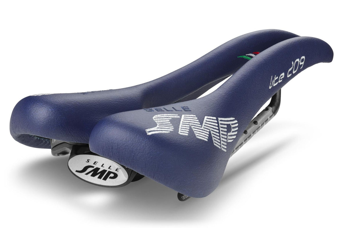 Selle SMP Lite 209 Saddle with Carbon Rails (Blue)