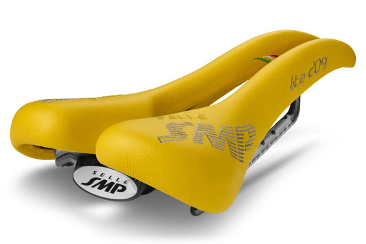 Selle SMP Lite 209 Saddle with Carbon Rails (Yellow)