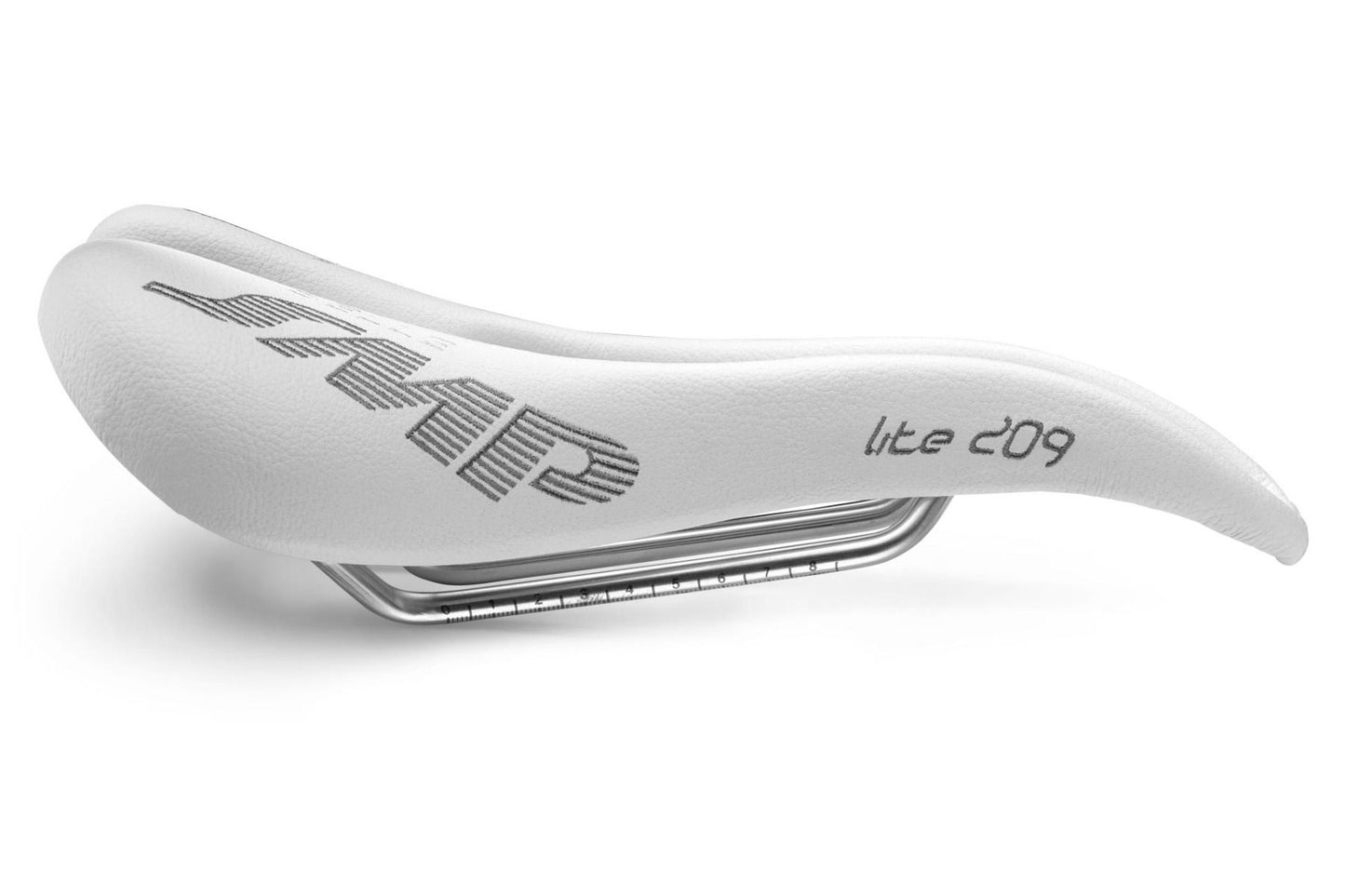 Selle SMP Lite 209 Saddle with Steel Rails (White)