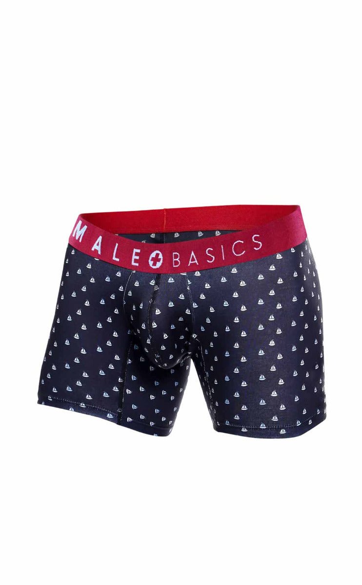 MaleBasics 3-Pack Boxer Brief Prints Boats