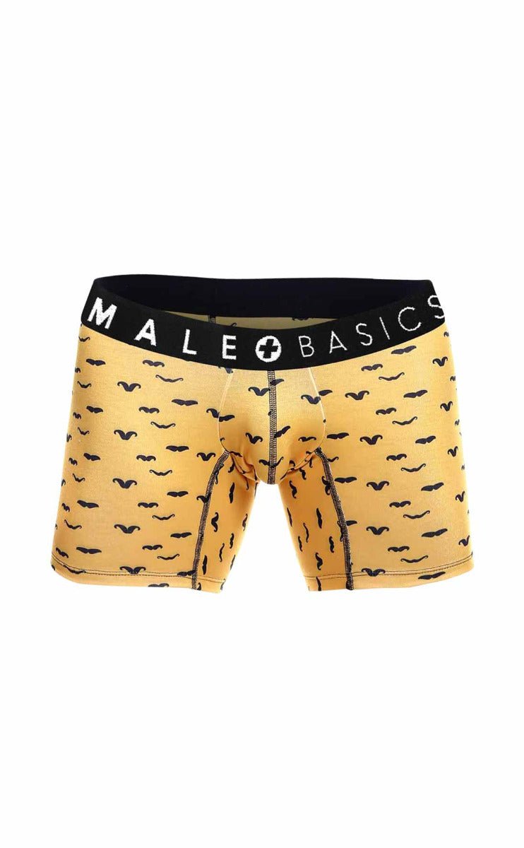 MaleBasics 3-Pack Boxer Brief Prints Stache