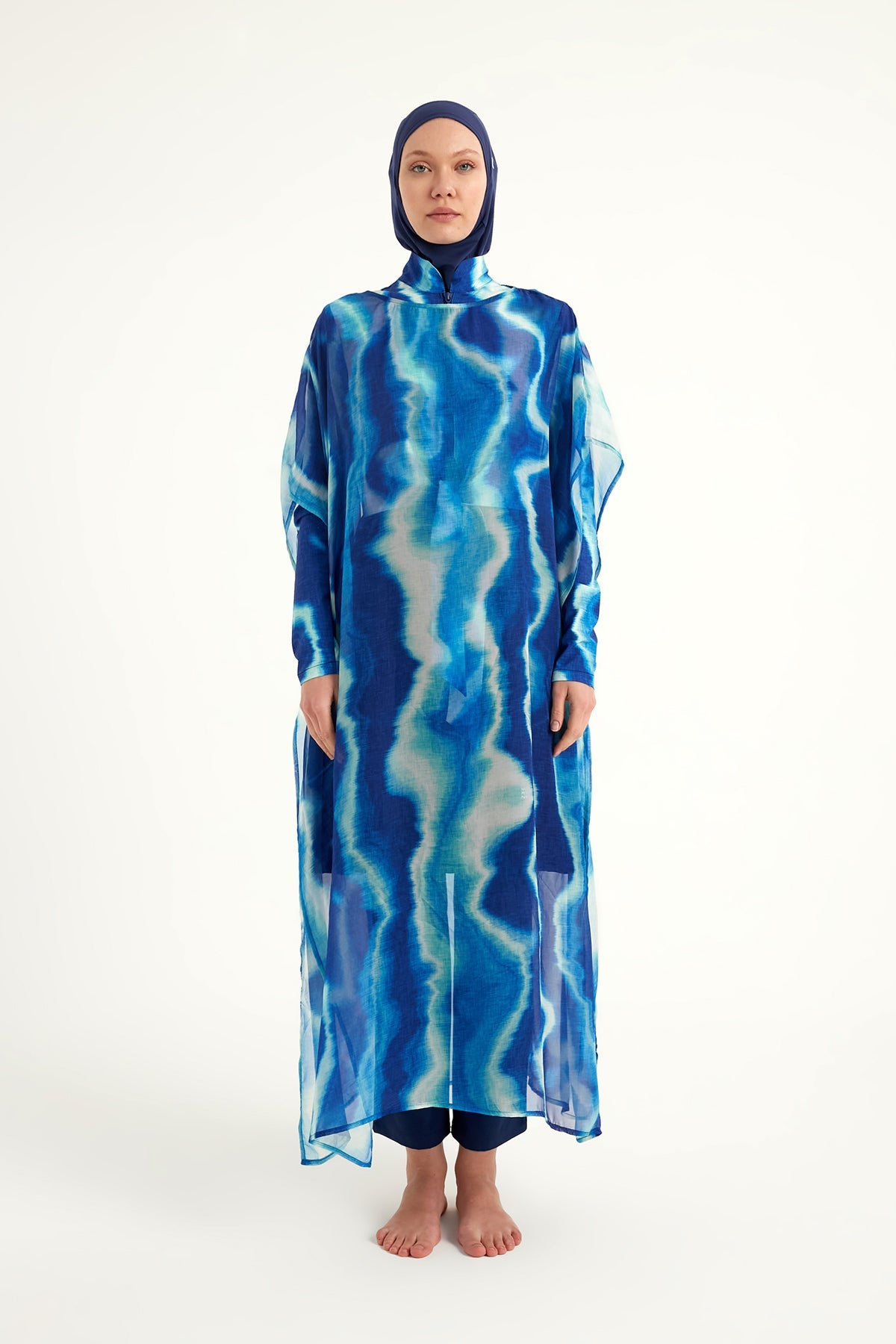 Marina Silky Pareo with Colorful Pattern - P2513-2