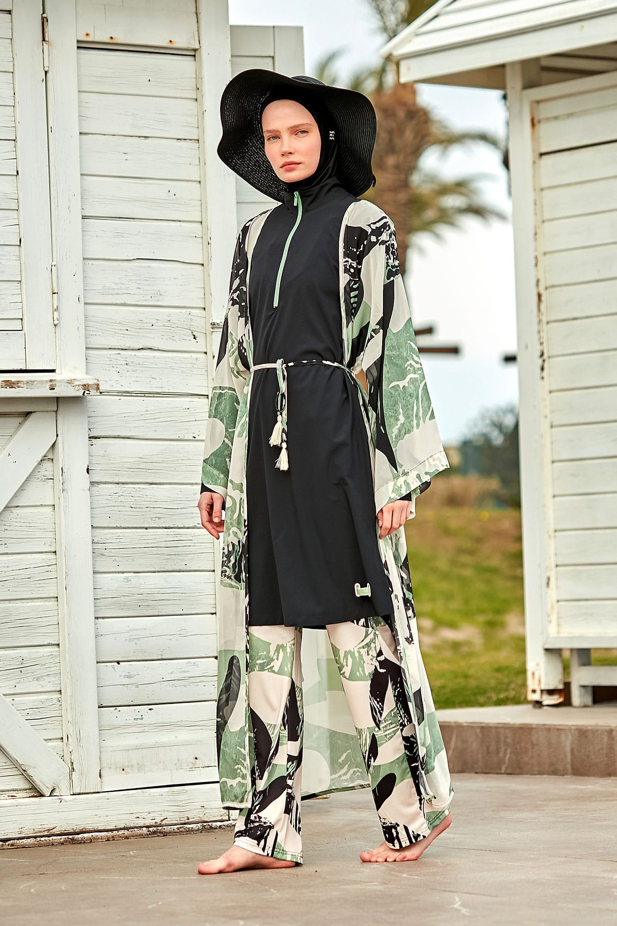 Colourful Pareo Kimono P2411