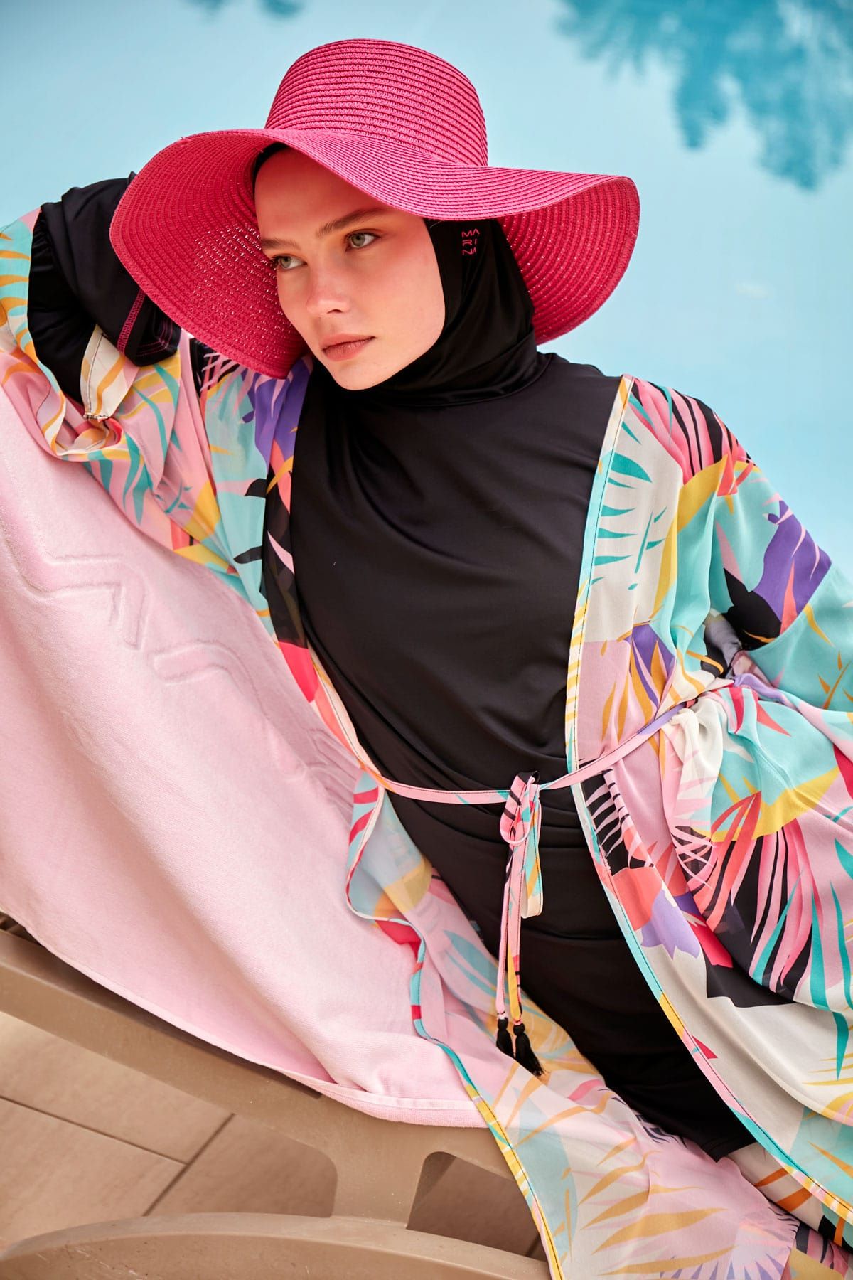 Powder Pink Beach Towel PH23-12158