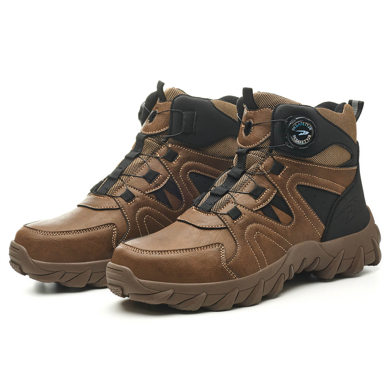 Maven 6" Knob-Lacing Non-Slip Steel Toe Boots