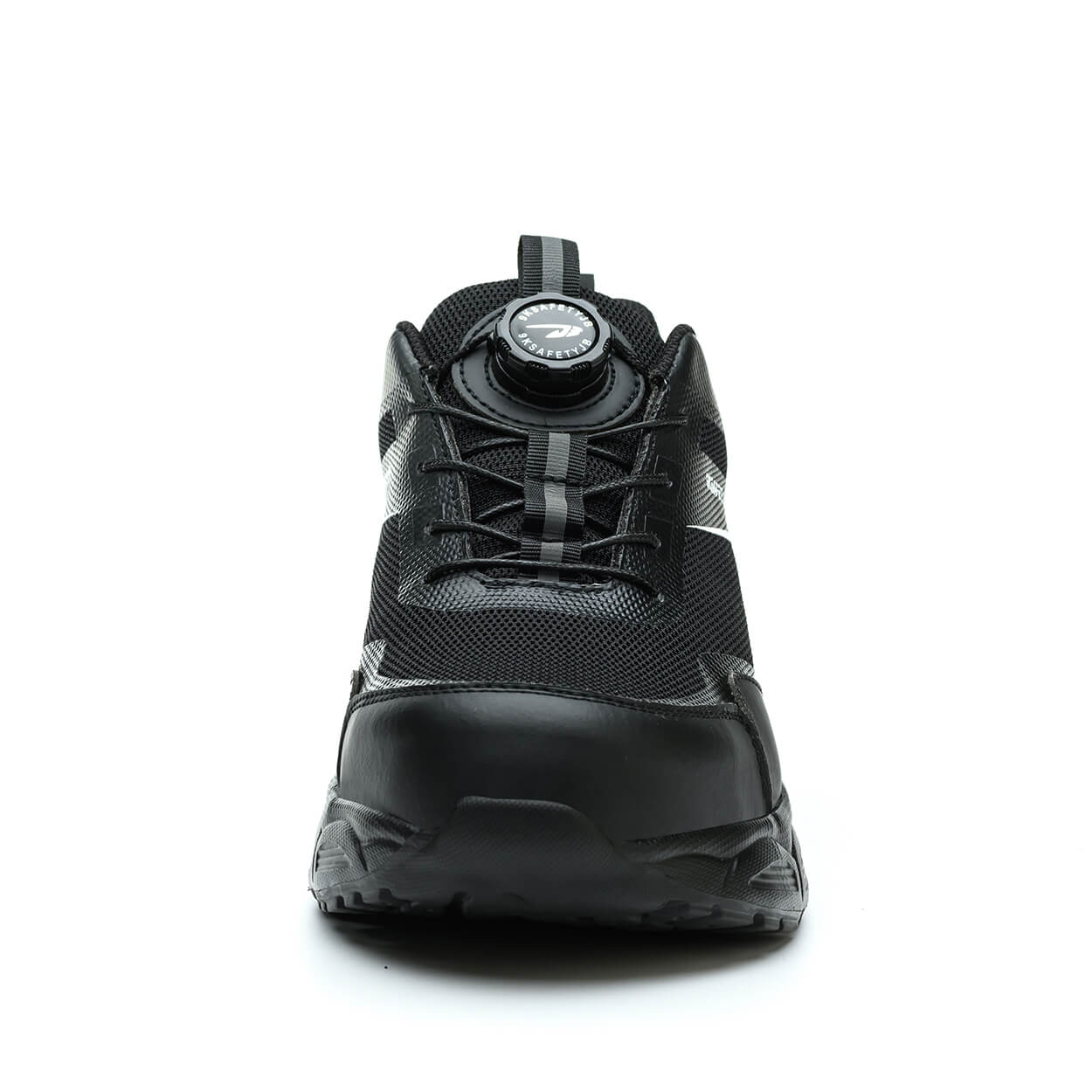 Maven Knob Lacing Breathable Steel Toe Work Sneakers
