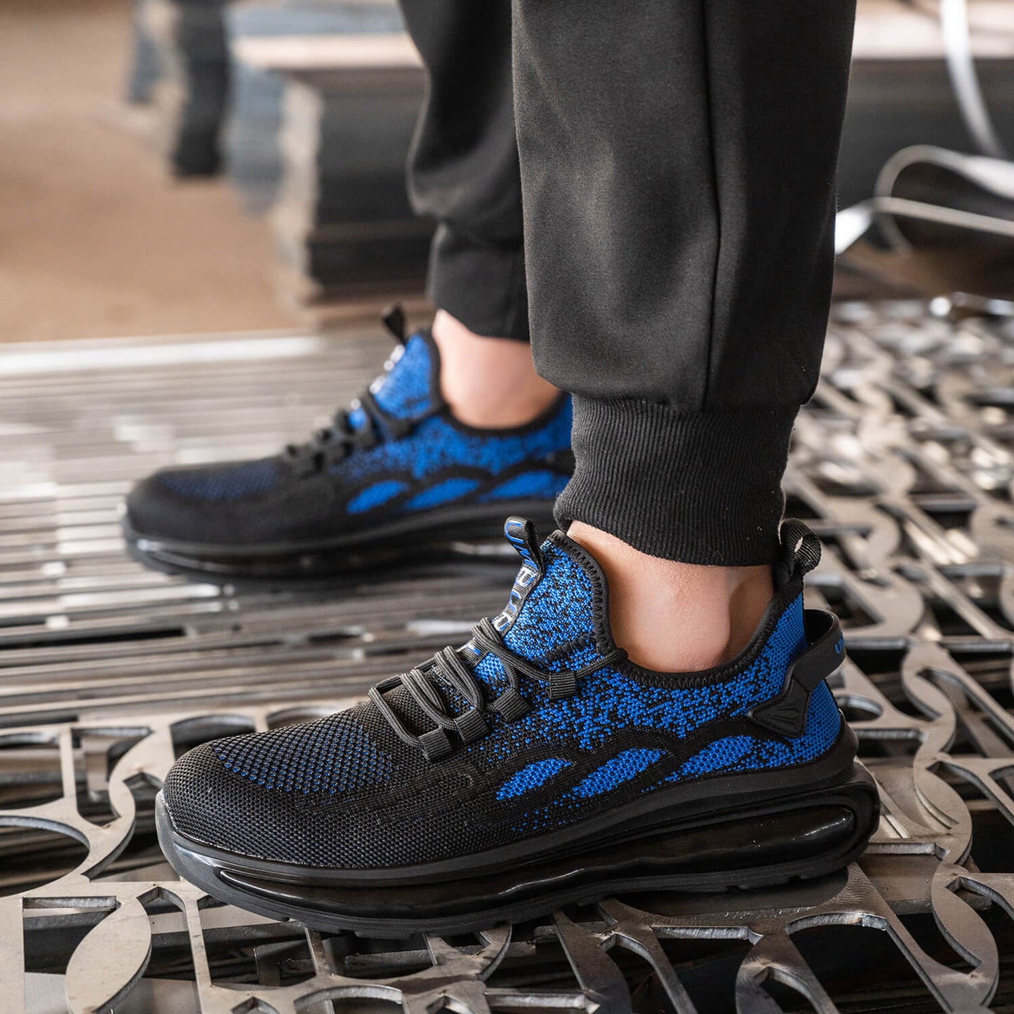 Maven Men's Steel Toe Athletic Work Sneakers