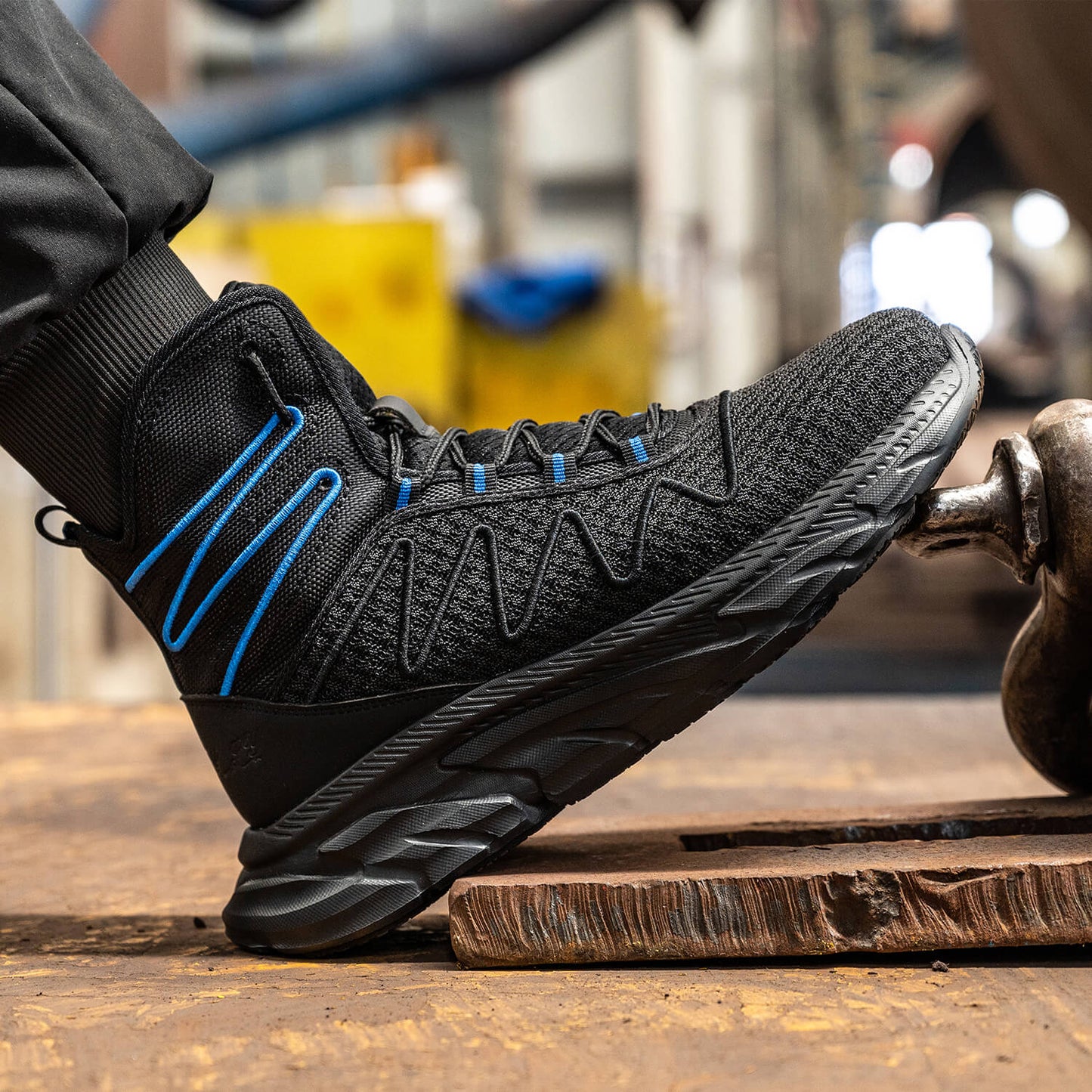 Maven Men's Steel Toe High-Tops Work Shoes