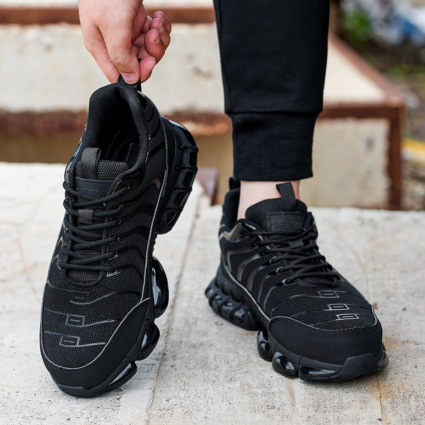 Maven Steel Toe Breathable Lightweight Safety Shoes