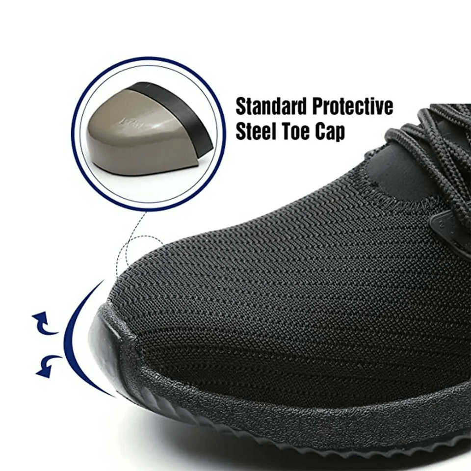 Maven Steel Toe Breathable Non-Slip Work Shoes