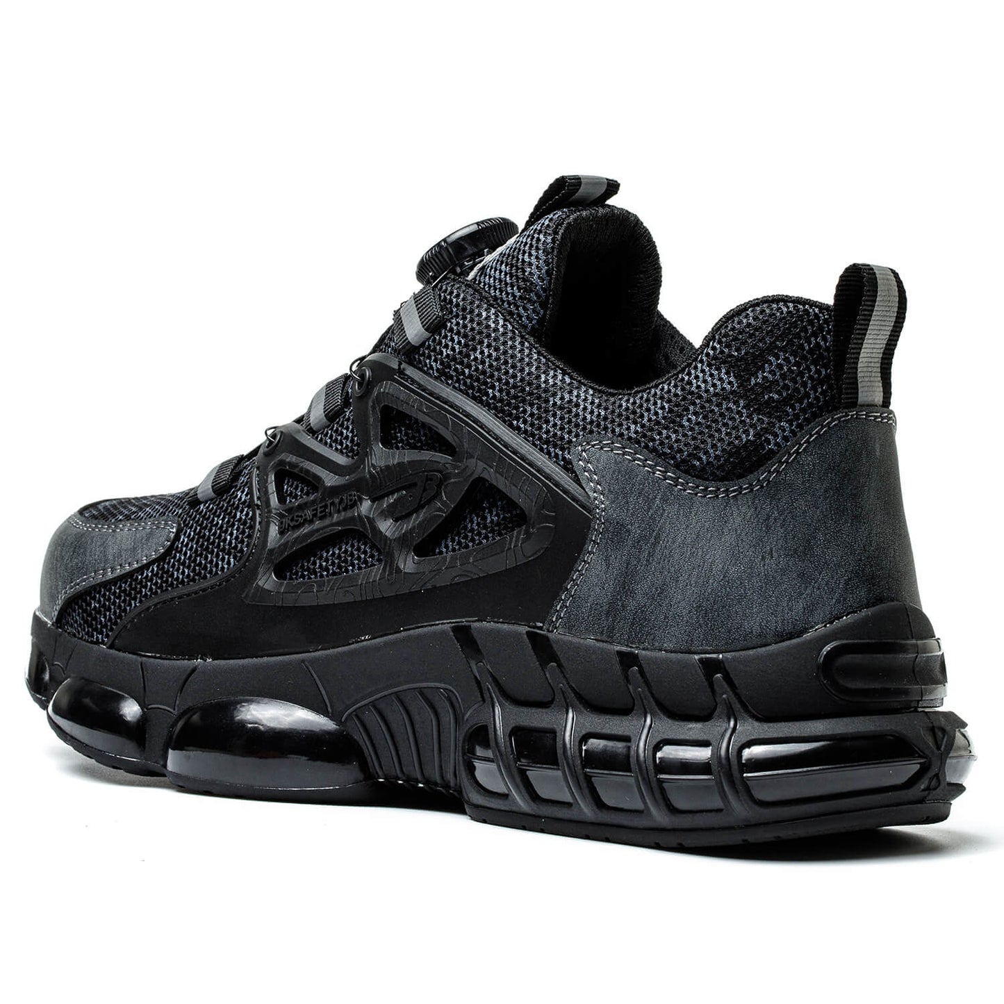 Maven Steel Toe Knob Lacing Safety Shoes