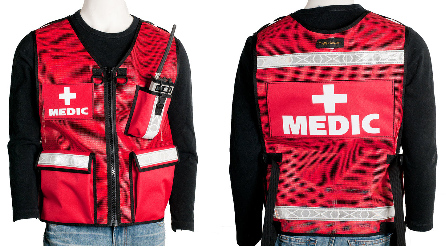 RED MEDIC VEST