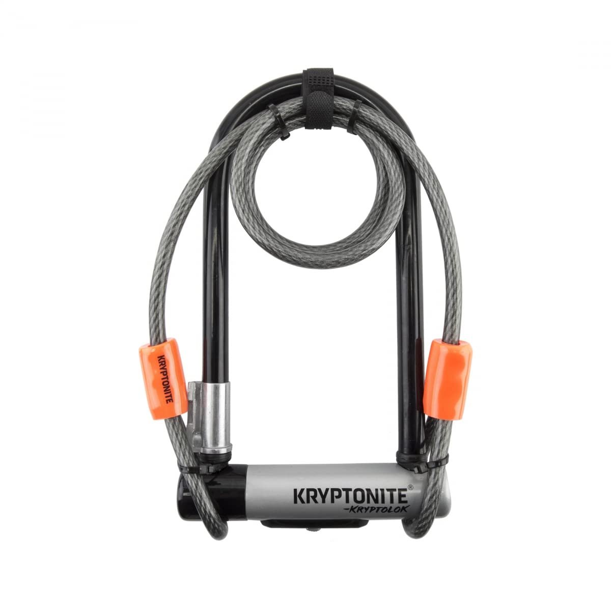 Kryptonite KryptoLok U-Lock 4 x 9" Black with Cable