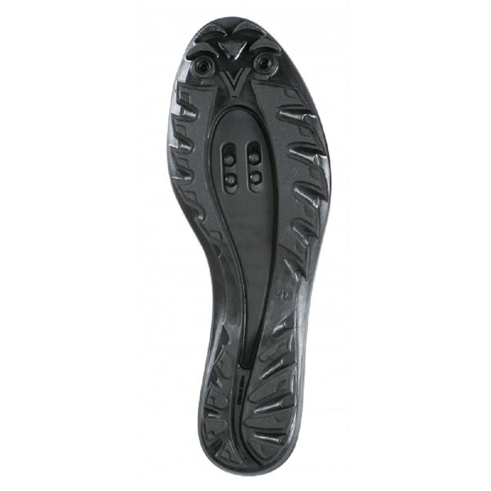 Vittoria Hera MTB Cycling Shoes, Black, 3-Strap with Micro-Adjustable Buckle