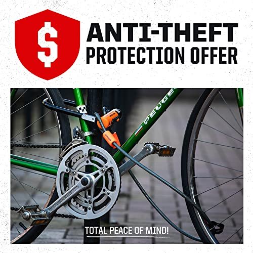 KRYPTONITE KEEPER 785 INTEGRATED CHAIN - Red