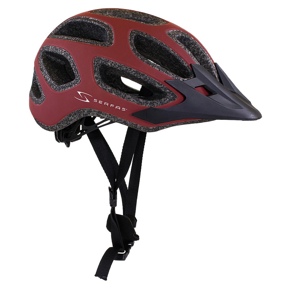 HT-600/604 Incline Enduro Helmet (Matte Red) Small/Medium