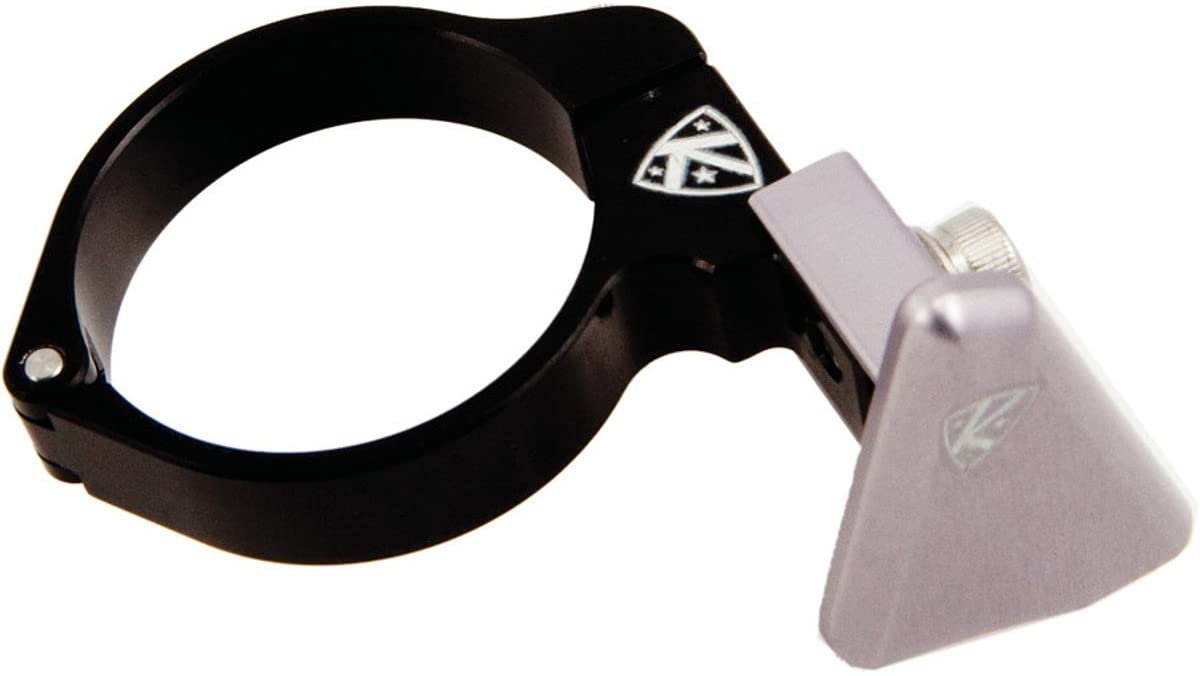 K-EDGE Cross Double Chain Catcher, 31.8mm, Black/Gunmetal