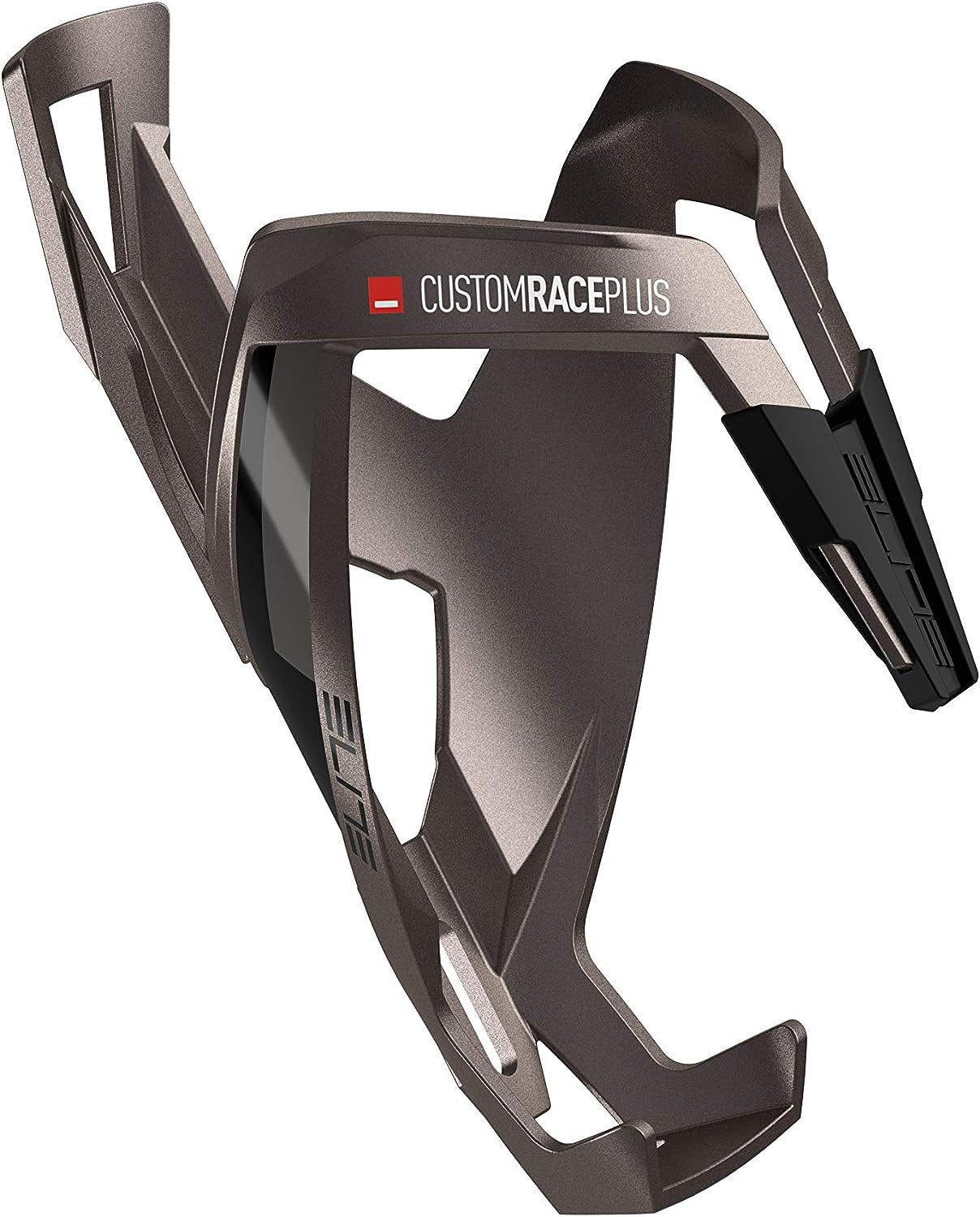 Elite Custom Race Plus Bottle Cage (Black/White)