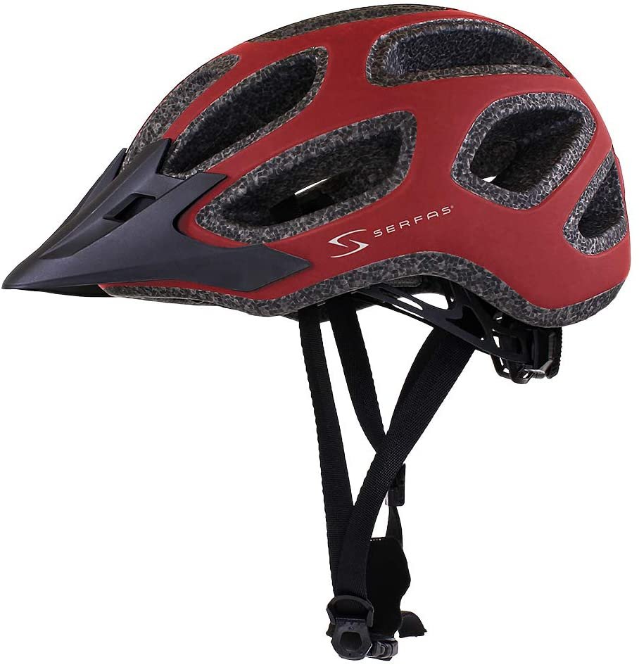 HT-600/604 Incline Enduro Helmet (Matte Red) Small/Medium