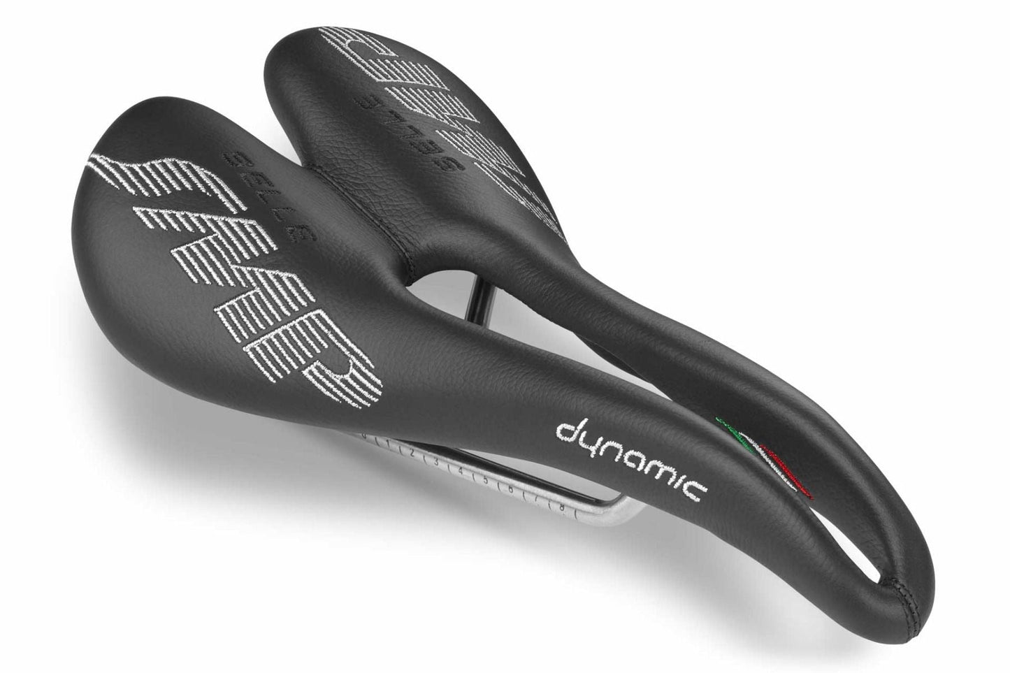 Selle SMP Dynamic Saddle with Steel Rails (Black)