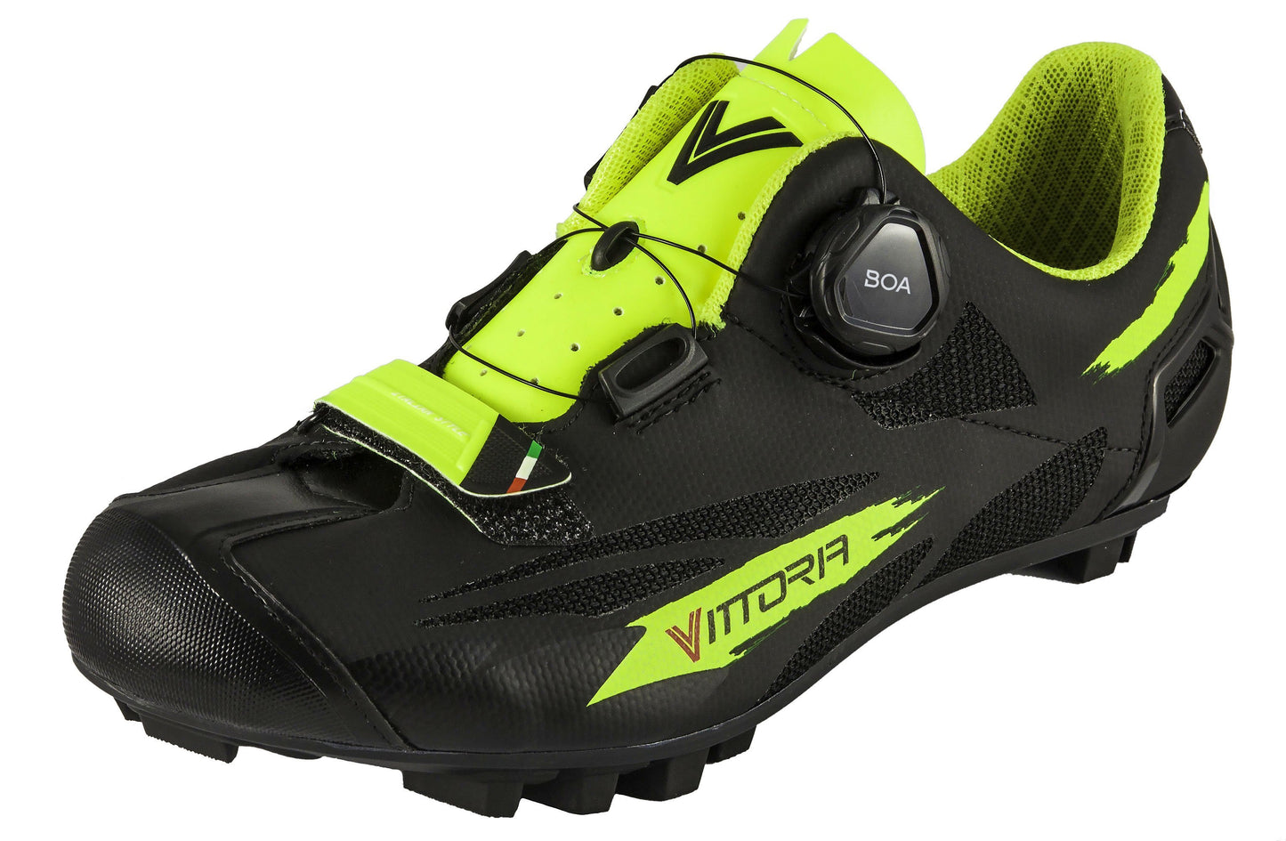 Vittoria Captor BOA MTB Cycling Shoes Grey/Red EU 44