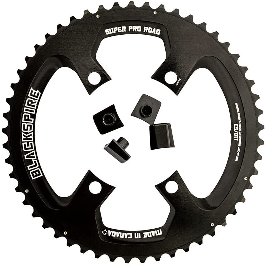 Blackspire B-Spire C/Ring SuperPro 110/53 11 SPD Road 5 Bolt Black