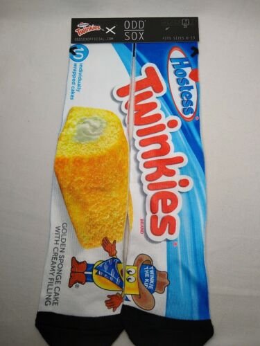 Men's Odd Sox Hostess Twinkies Crew Socks
