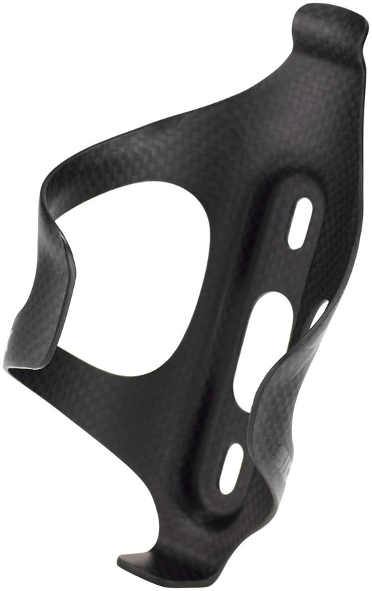 XLAB Sidekick Cage Right – Side Entry Carbon Water Bottle Holder – Matte Black