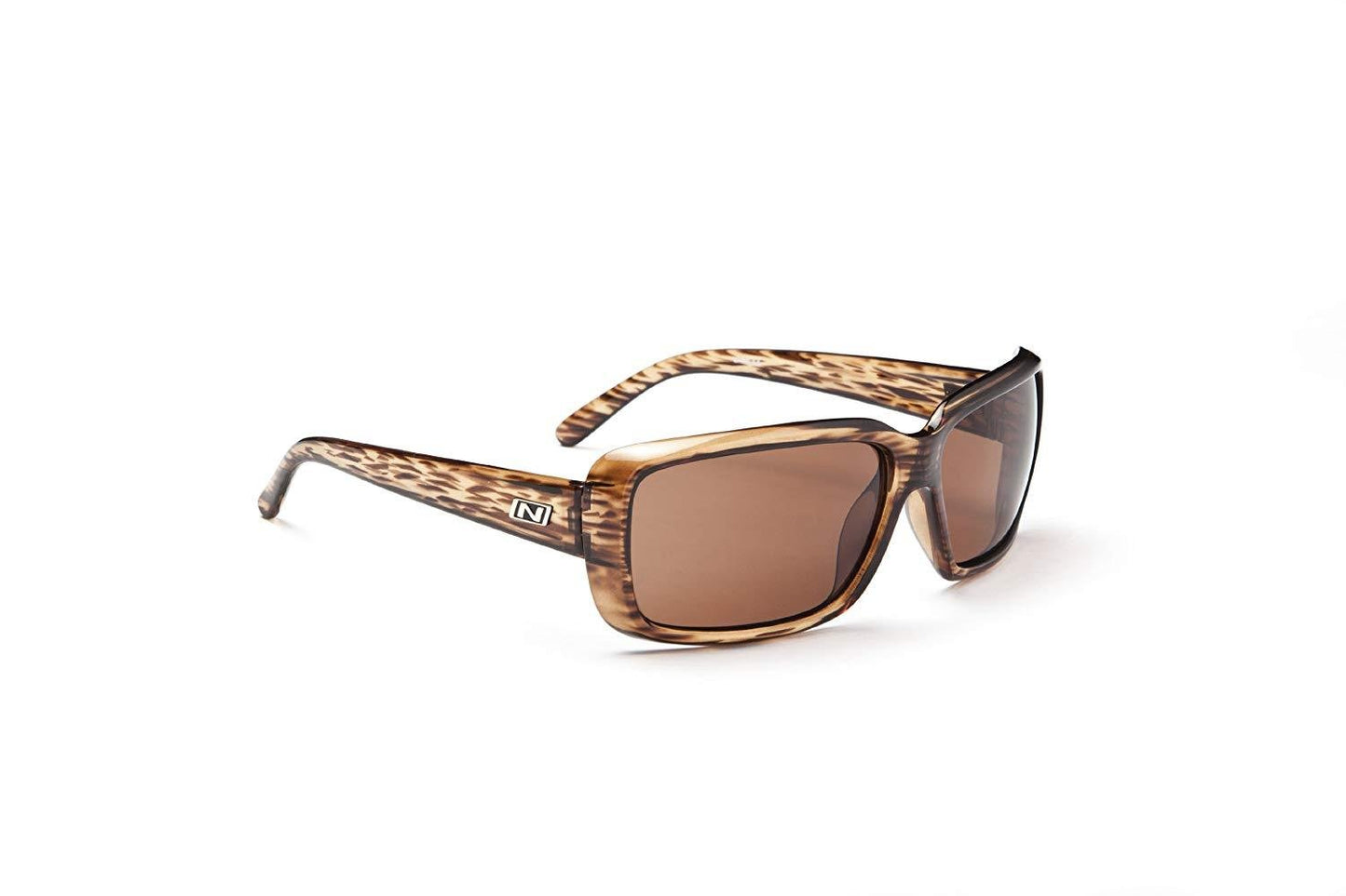 Optic Nerve Lanai Sunglasses, Crystal, Polarized Copper Lens