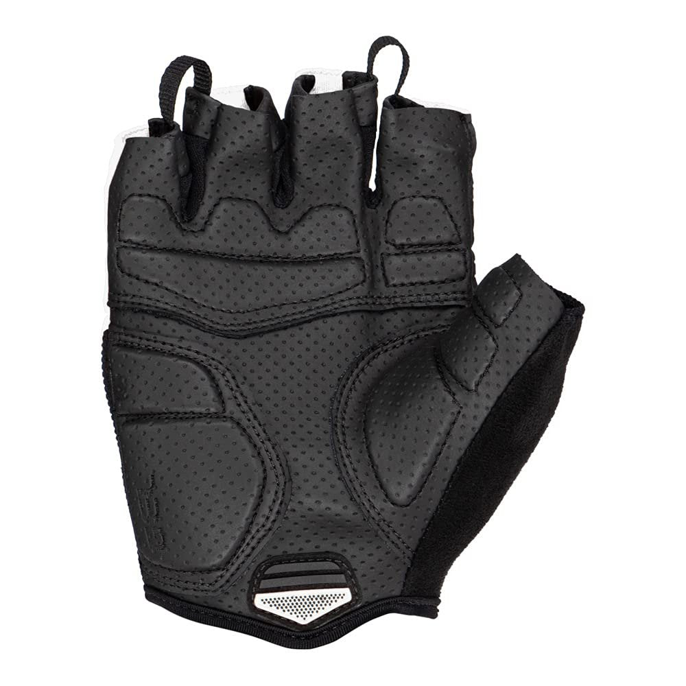 Lizard Skins Aramus Cadence Short Finger Cycling Gloves (White, 2XL)