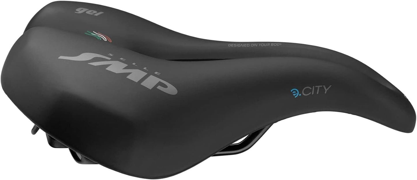 SMP E Bike City Gel Saddle Black
