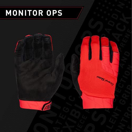 Lizard Skins Monitor Ops Cycling Gloves – Long Finger Unisex Bike Gloves – 3 Colors