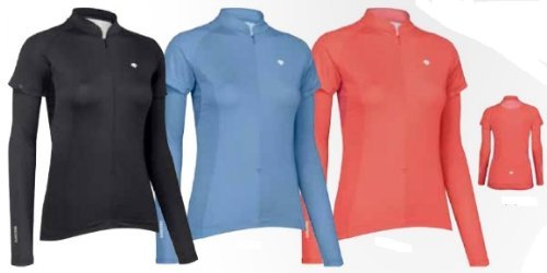 DESCENTE Women's Slipstream Jersey, Mango Pink, Medium