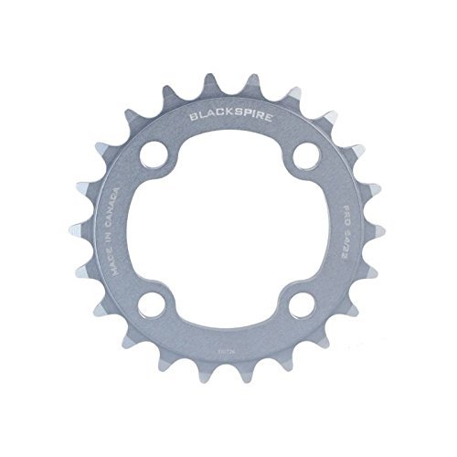 BlackSpire Pro Performance 7/8 speed 4 Bolt MTB Chainring, 24t x 64bcd
