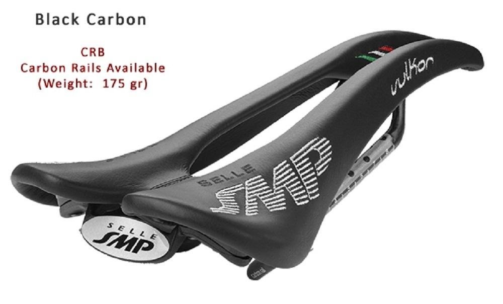 Selle SMP Vulkor Saddle with Carbon Rails (Black)
