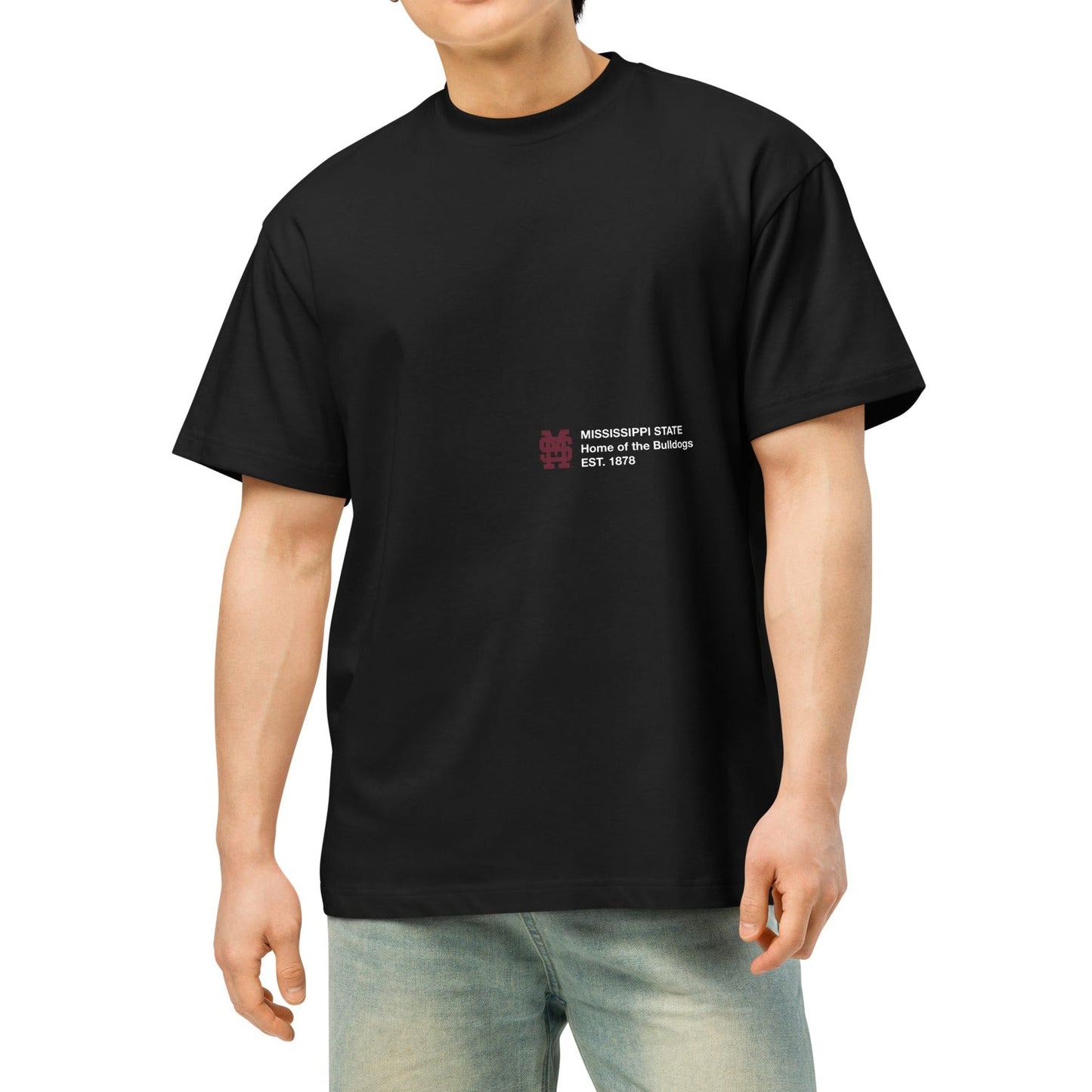 Mississippi State Essentials Oversized Tee