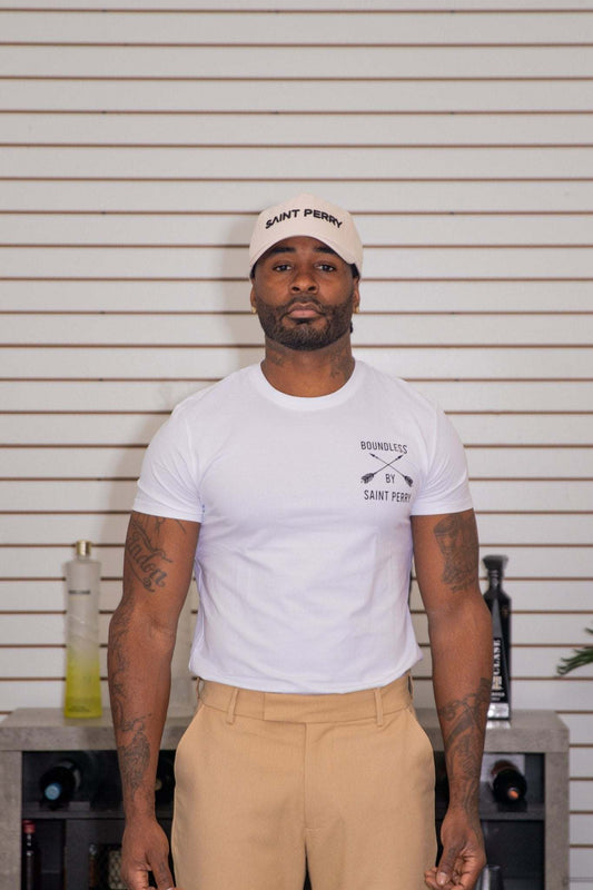 Men's Crewneck M1 White T-Shirt