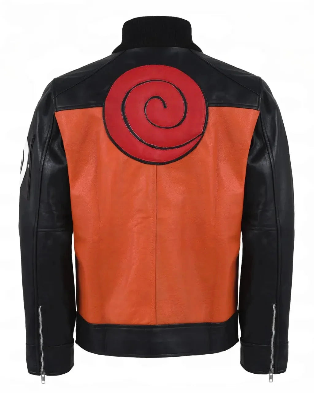 Men’s Naruto Shippuden Black and Orange Jacket