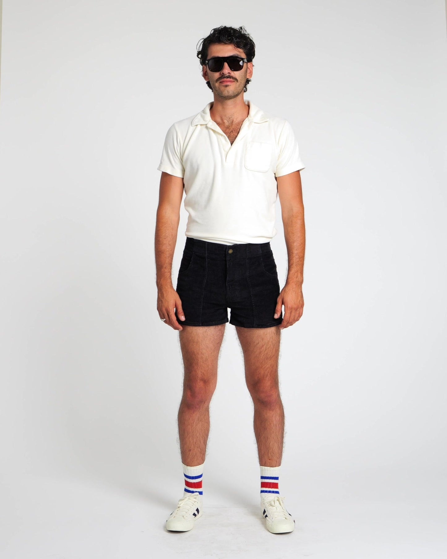 Men's Terry Polo (Cream)