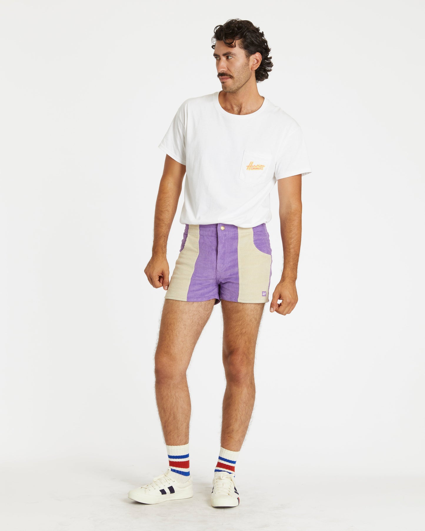 Men's Short (Purple/Sand)