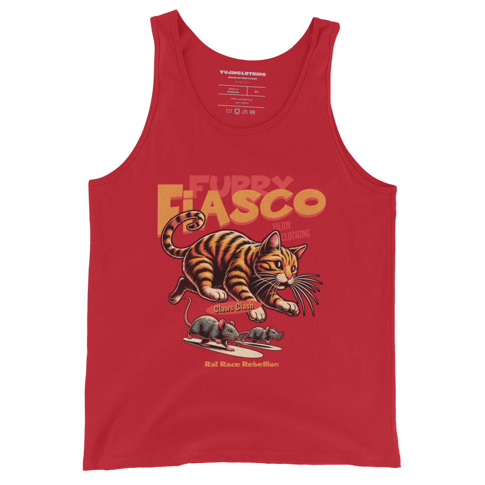 Furry Fiasco Cat Tank Top
